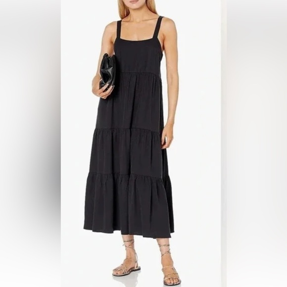 The Drop Women's Britt Tiered Maxi Tent Dress SIZE Large #141 - Picture 1 of 14
